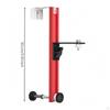 Level Wall Mount Bracket | Rigid AluminumAlloy Rail, two Threaded Connections, Levelling Tool