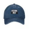 Future DILF Baseball Cap winter hats for Unisex Trucker Cap hiking hat Hat Unisex For The Sun Womens Beach Unisexs