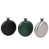 Round 5oz Stainless Steel Hip Flask Paint Whiskey Wine Bottle Alcohol Liquor Pocket Flagon Colorful