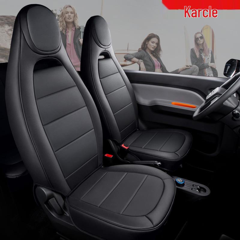 Hongguang Mini Originale Auto Textur Vier Jahreszeiten Vollumfassend 5-Sitzer Leder Sitzbezug