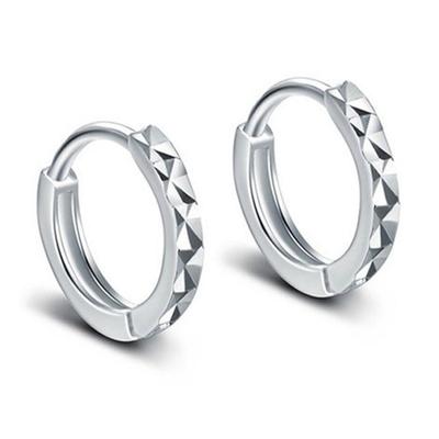 925 Sterling Silber Cut Arrow Mini Loop Huggies Kreis Kleine Creolen Für Damen Herren Kinder Mädchen Kinder Schmuck Aros Artes
