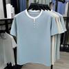 Summer Short Sleeve Daily Wear Commute Crew Neck Breathable Fashion Men'st