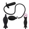 Female Sex Toys Oversized Inflatable Giant Anal Plug Adult Toys Dildo Pump Anal Dilator Expandable No Vibrator Anal Plug