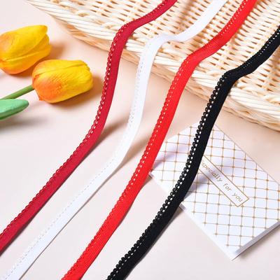 New 10 Yards 10mm Width Elastic Band For Underwear Bra Pants High Quality Handmade Garment Sewing Accessiories