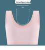 Women's Cotton Vest-Style Bra for Middle-Aged & Elderly: Lightweight Summer T-Shirt Underwear