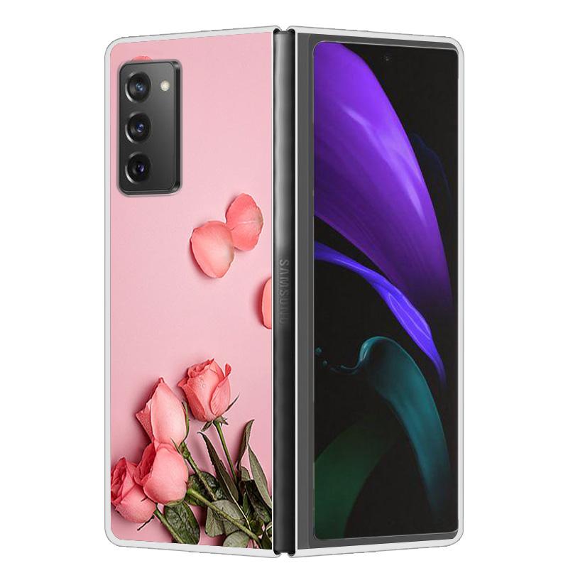 For Samsung Galaxy Z Fold2 Fold4 Fold5 Case Shockproof Hard Plastic PC Back Cover For Samsung Galaxy Z Fold 3 5 4 5G Phone Cases