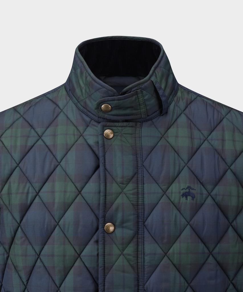 Brooks Brothers Quilted Vest (Multi) (Bbvpmbf401)