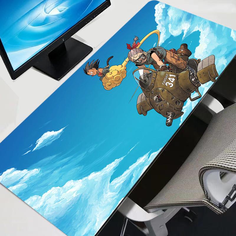 

Gaming Anime Durable Mouse Pad Dragon Ball Large Computer Mousepad Desk Mat PC Anime Carpet Keyboard Gamer Accessories Table 30x60x0.2cm