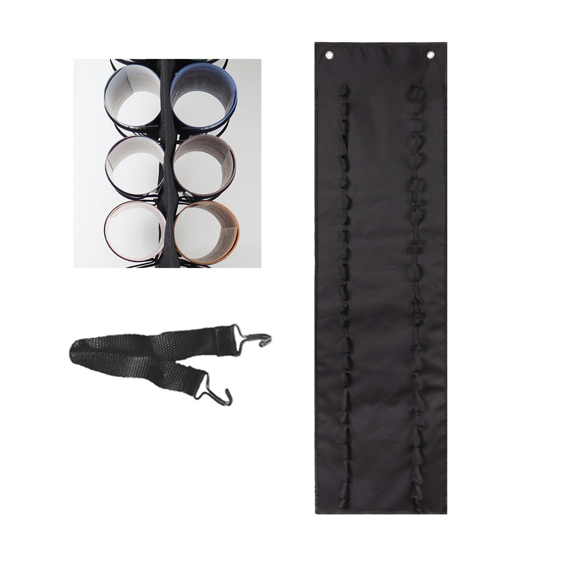 

48Grid Виниловый держатель для хранения Подвесная сумка Виниловый рулонный держатель для хранения Виниловый органайзер для хранения Подвесной карман за дверью