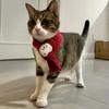 New Year Festive Sphynx Cat Scarf for Cats Gotas Winter Warm Pet Neck Accessories Garfield Siamese Dog Scarves Mascotas Products