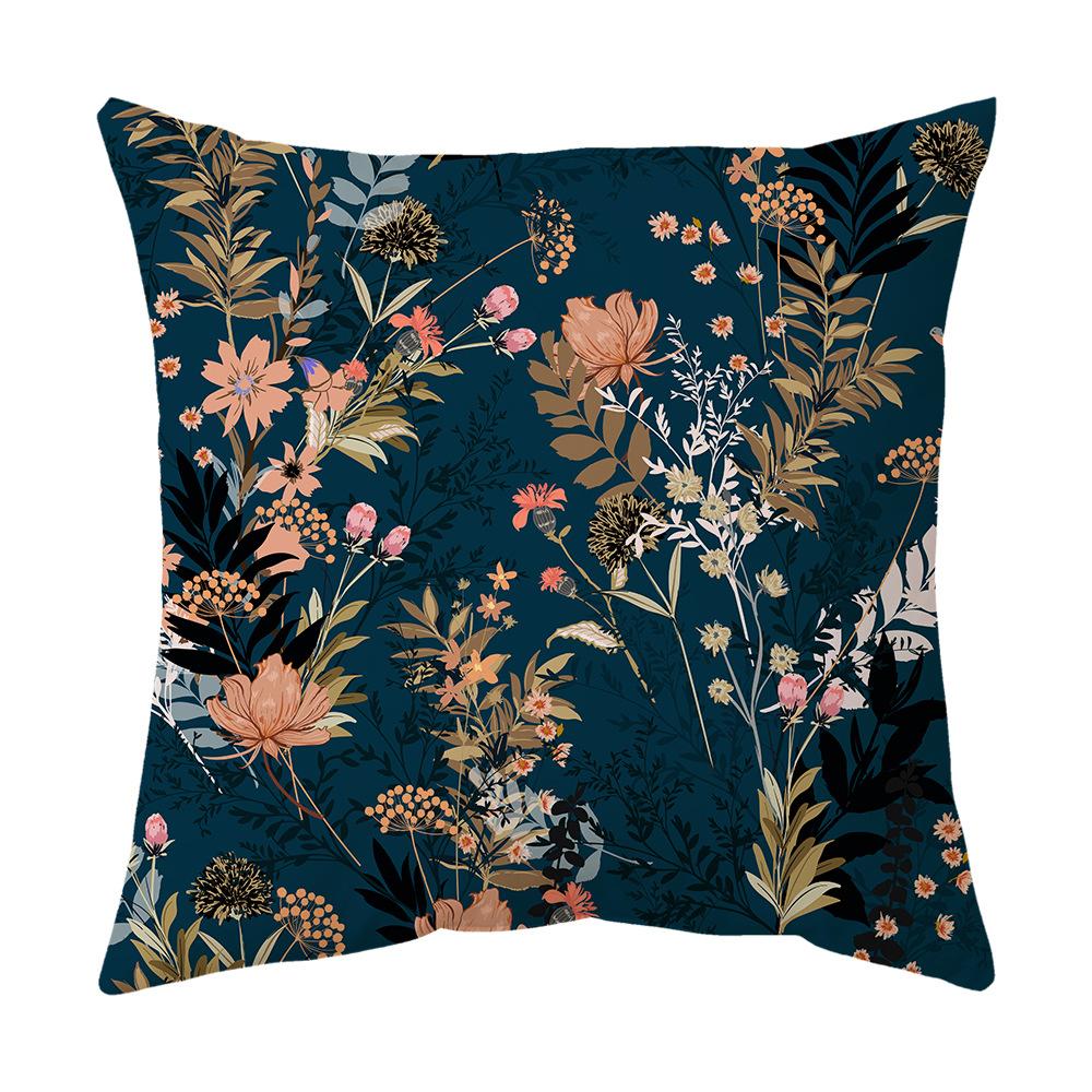 Pillow Cover Sofa Cushion Cover Car Sofa Cushion Cover Peach Skin Velvet