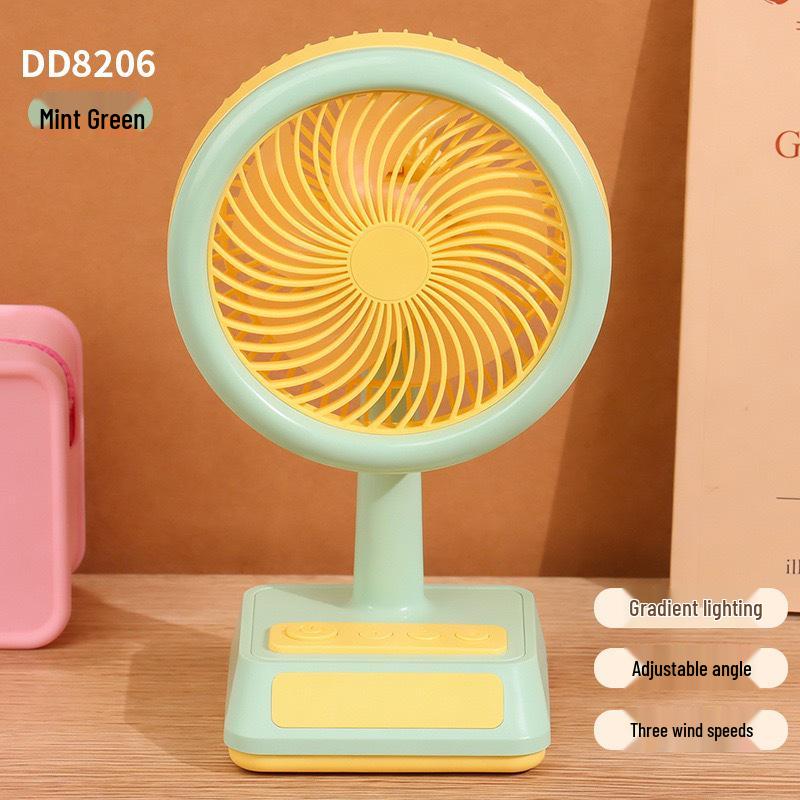 Mini USB Silent Portable Desktop Fan - Low Noise, Compact & Stylish 12.5 x 9 x 21.5 cm