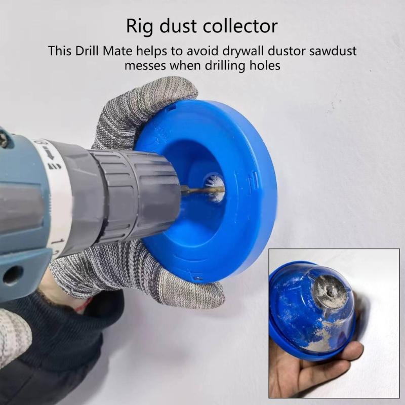 ABS Drill Dust Collector Convenient & Durable Drill Attachment Dust Collection Essential Accessory for Electric Drills