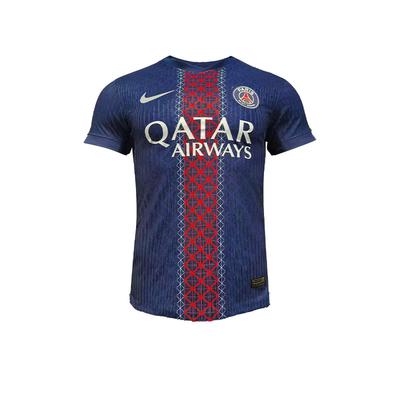 Paris Saint-Germain 2025-2026 Season Home Player Version Short Sleeve Football Shirt Men Tops Navy-Blue HJ4547-411