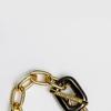 SUNDAY DISCO CLUB BLACK SQUARE CHAIN  bracelet GOLD