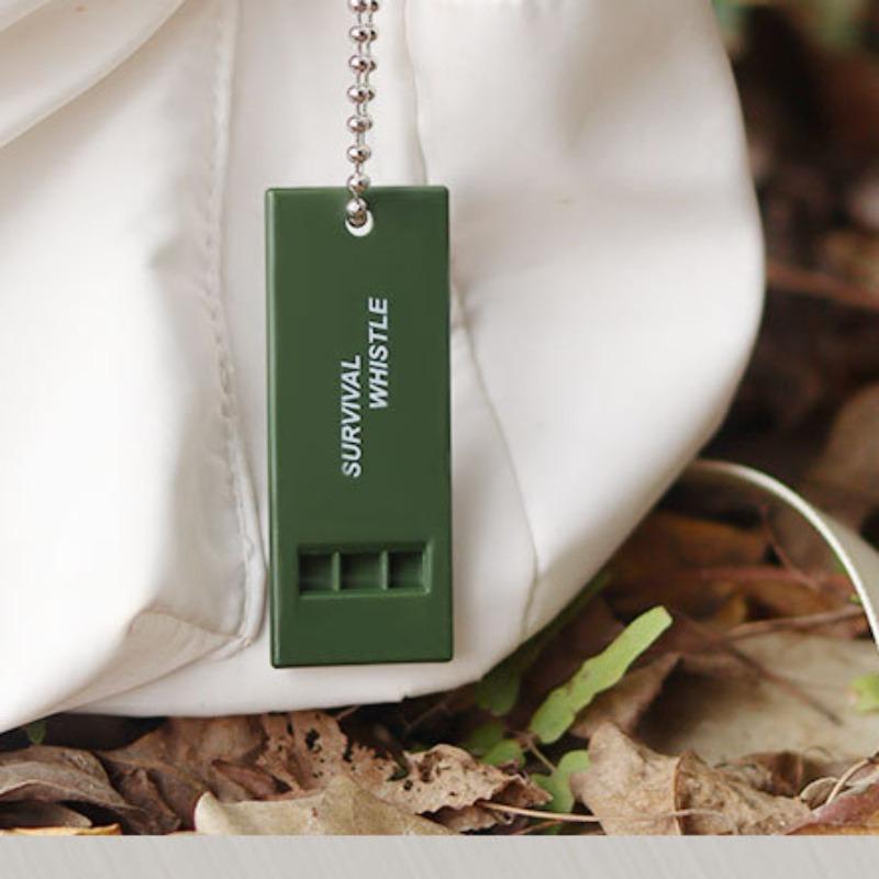 2PCS large volume survival whistle, suitable for outdoor emergency rescue signal whistle