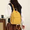 Zaino Impermeabile in Nylon da Donna Grande Capacità Multifunzione Borsa da Petto