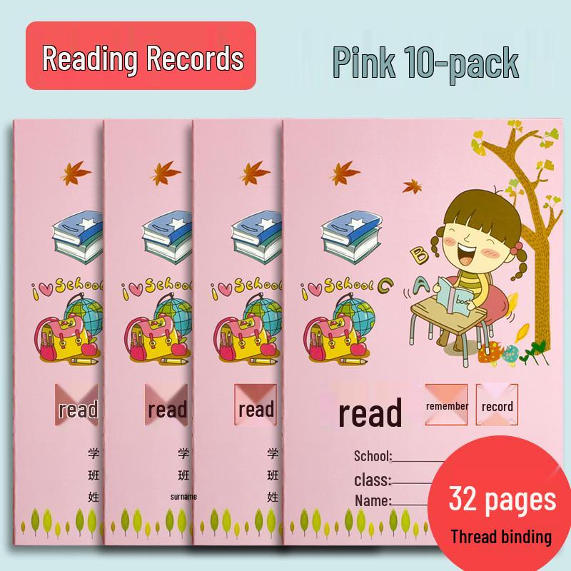 Primary School Reading Record Book: Good Words & Sentences for Grades 1-2