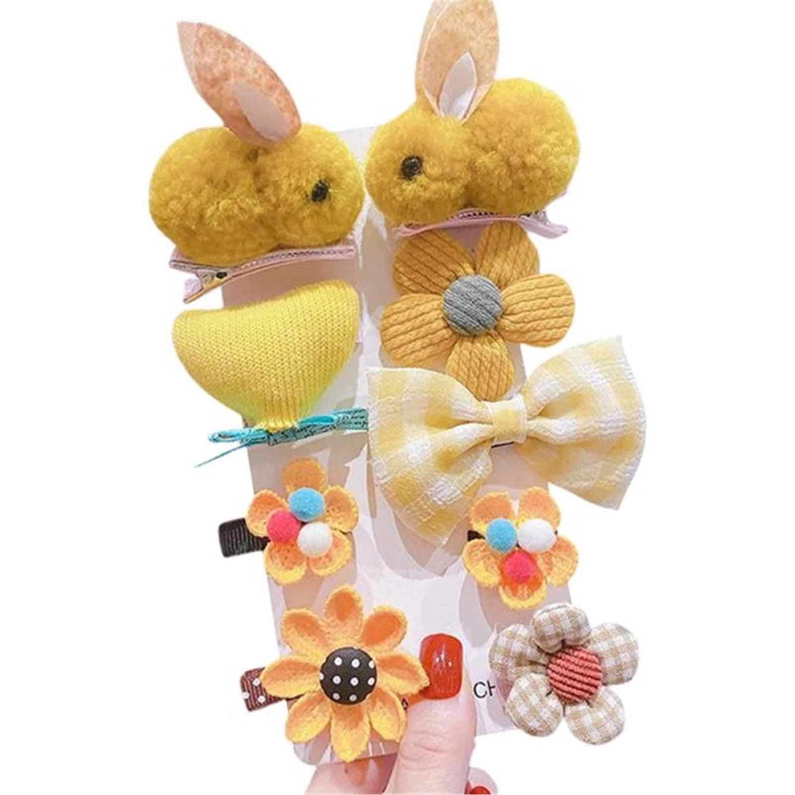 Заколки для волос в виде пасхального кролика — фото 3