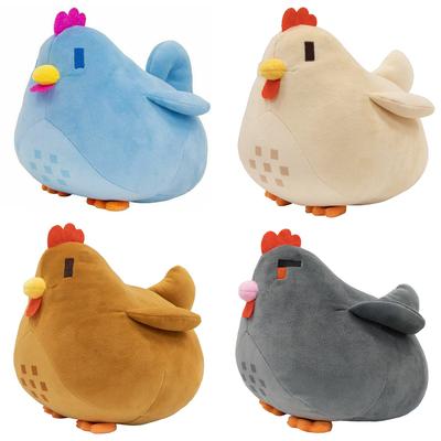 20cm Stardew Valley Kurczak Poduszka Pluszowa Miękka Wypchana Zabawka Zwierzęca Kreskówka Stardew Valley Dzieci Prezent Urodzinowy Prezent Świąteczny