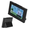 Weather Clock with Color Touch Screen Backlight Indoor Outdoor Thermometer Hygrometer Weather