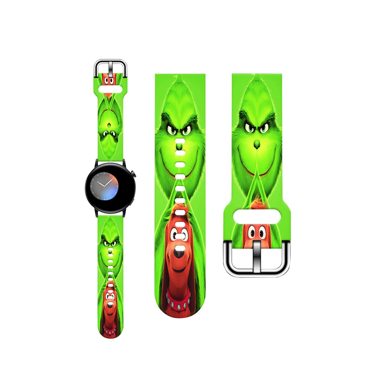 

Ремешок для часов с рождественской серией, 20 мм One Size