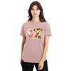 Disney Womens/Ladies Luv You Lots! Mickey & Minnie Mouse Vintage Valentine`s Day T-Shirt