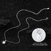 S925 Sterling Silver Snowflake Zircon Necklace | Women's Sweet Luxury Fashion Choker | Fresh Niche Clavicle Design