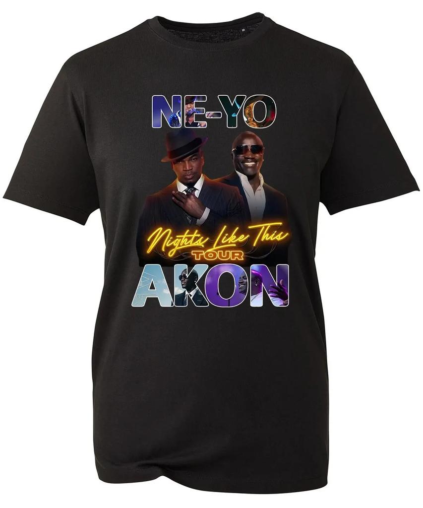 Nights Like This Tour T-Shirt, Music Lovers Gift Men's T-shirt Fashion Streetwear 2026 Summer New Hip Hop Tees Men and Women