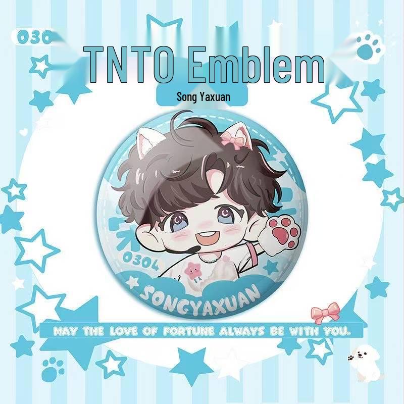 TNT Times Youth League 5th Anniversary Badge: Song Yaxuan, Liu Yaowen & Ma Jiaqi Merchandise