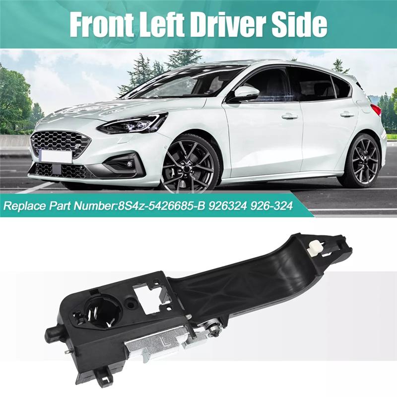 1Pair Exterior Door Handle Base Reinforcement For Ford Focus 08-11 8S4Z-5426685-B 8S4Z-5426684-B Front Handle Base