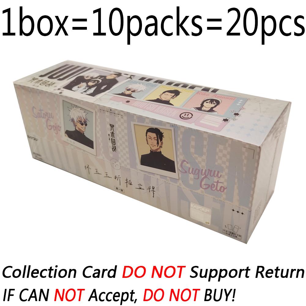 Genuine Jujutsu Kaisen Hotblooded Battle Anime Collection Cards Popular IP Characters Fun Surprise Exquisite Card Gifts