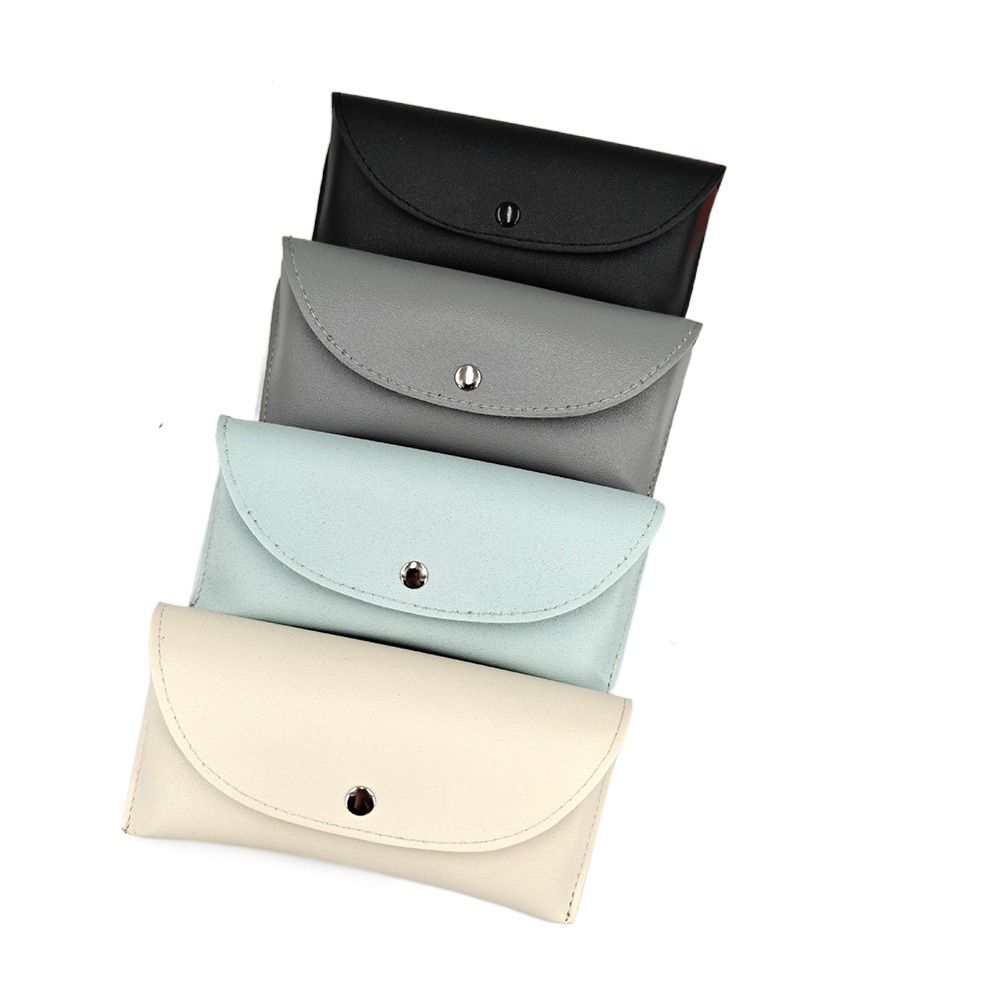 Snap Closing Reading Eyewear Case PU Myopia Glasses Case Sunglasses Organizer  Men Women