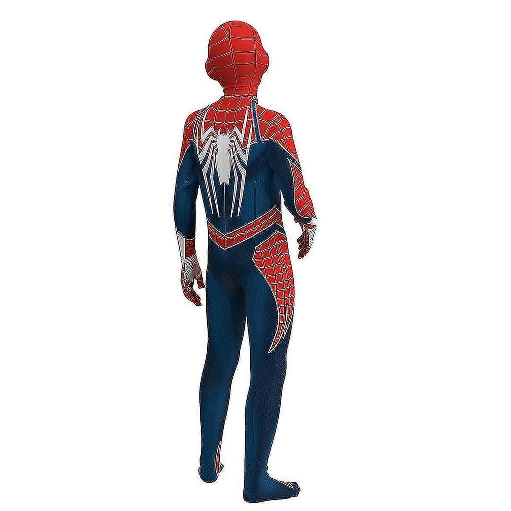 Spiderman Advanced Suit Cosplay Costume Party Jumpsuit Fitted Kids Clothes