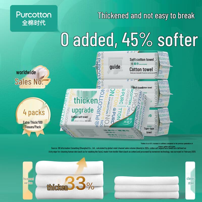 PurCotton Facial Cotton Tissues