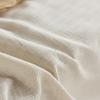 Cotton Linen beige Tablecloth Square Table decor Burlap Table  Covers with Tassel for Kitchen Dinning Picnic Wedding Party