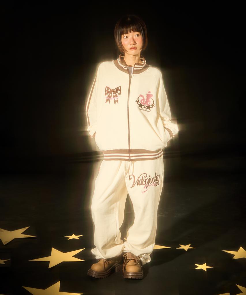 Video Jockey Jockey Club Track Top [Cream]