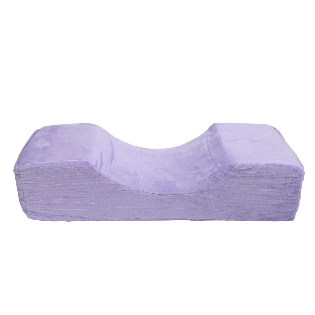 U Shape Eyelash Pillow Eyelash Grafting Pillow Soft Memory Foam Velvet Eyelash Extension Tool for Beauty Salon