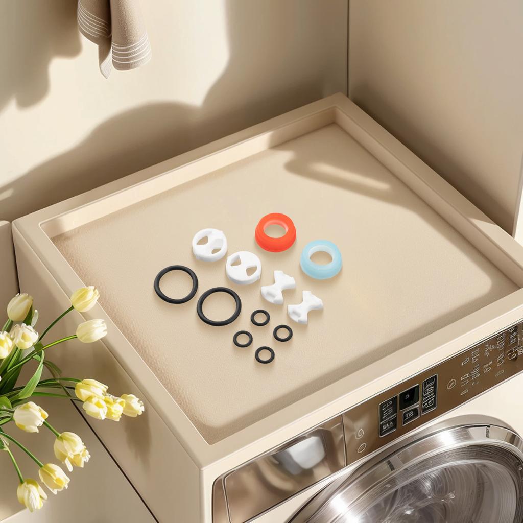Reliable Faucet Washers and Valve Discs Kit 12 Pieces for Faucet Repair