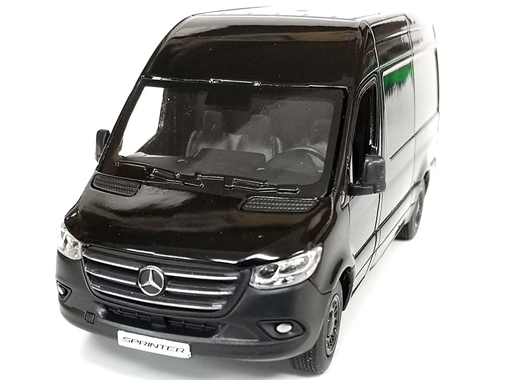 

Kinsmart Sprinter scale diecast model car in black Mercedes-Benz 1/48 (pull-back car) чёрный