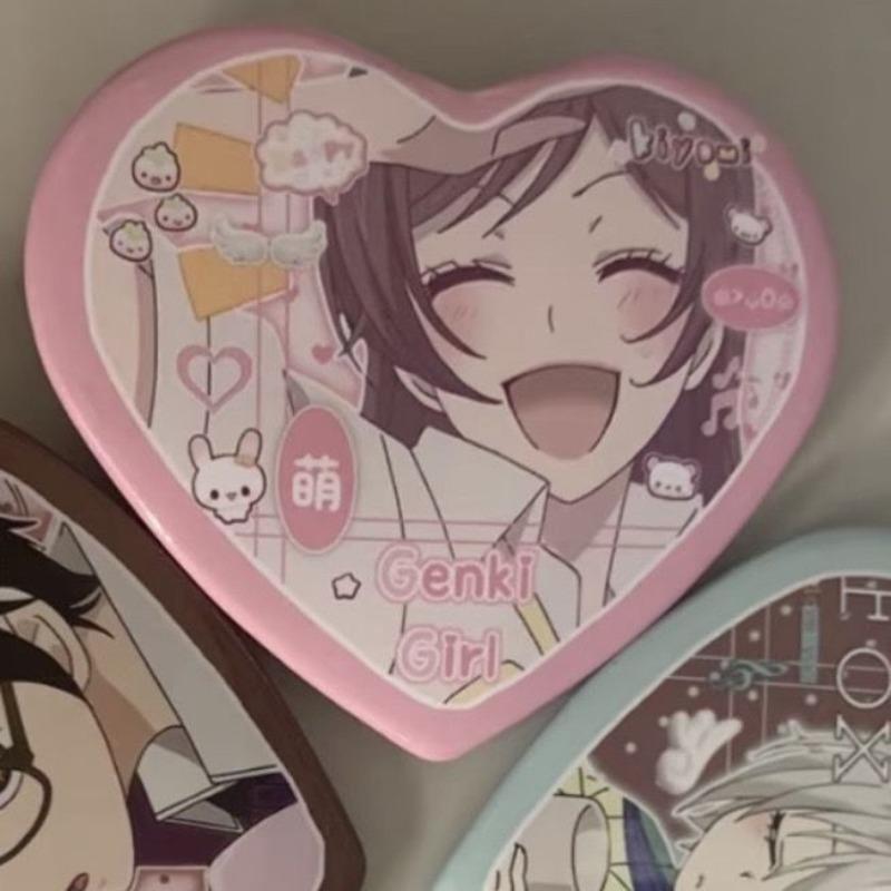 Kamisama Love Anime Peripherals Momozono Nanami Pins Tomoe Badge Ouran High School Host Club Metal Badge Toys Itabag Accessory