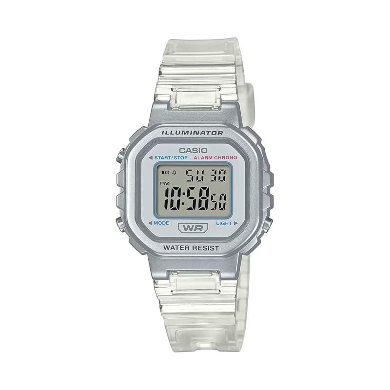 

CASIO digital watch Chipkashi cheap casio LA-20WHS-7A ladies girls kids clear overseas model [product]