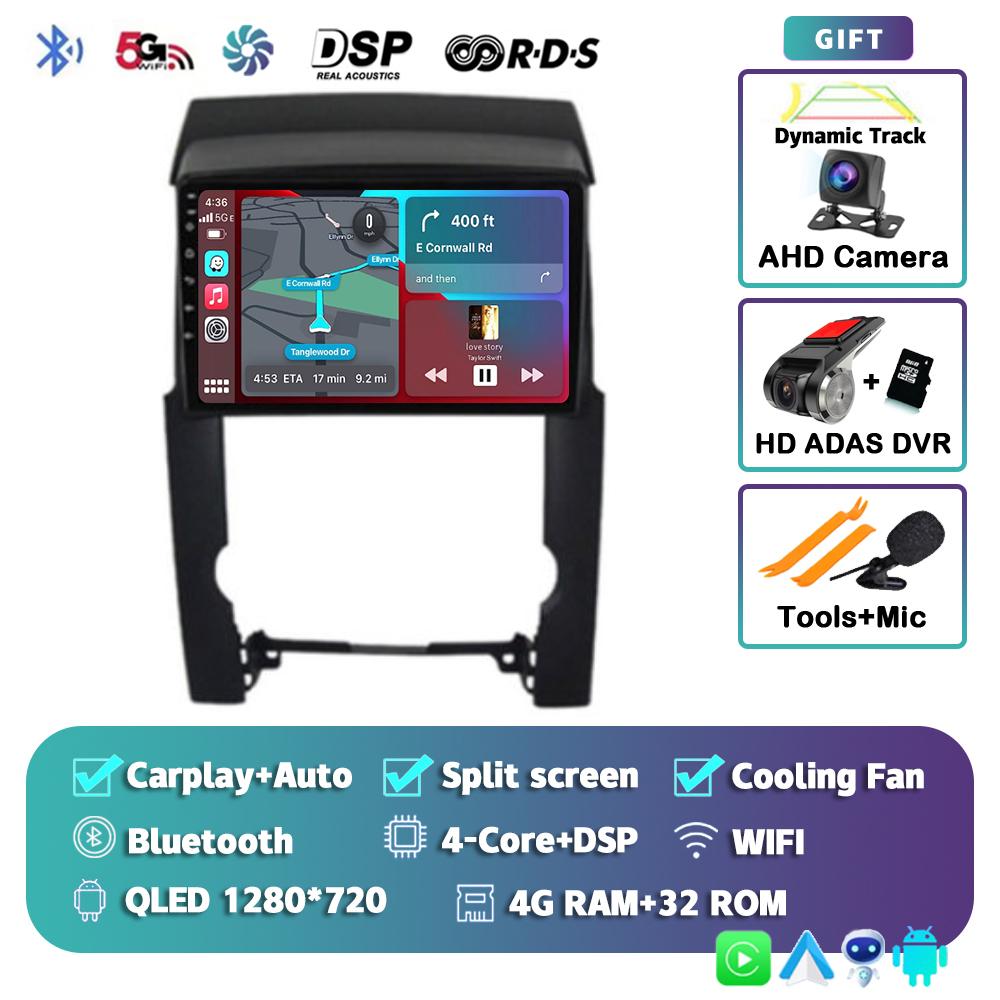 Android 14 Carplay Auto 2din Car Radio For KIA Sorento 2009 2010 2011 2012 Navigation Multimedia Video Player GPS Stereo Audio