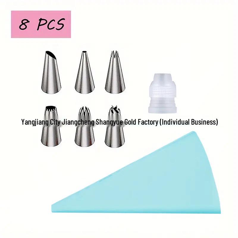 65-Piece Cake Decorating Piping Set with Tips and Bags