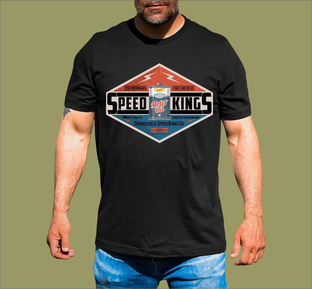 SPEED KINGS MOTOR OIL T-SHIRT Unisex T-Shirt S