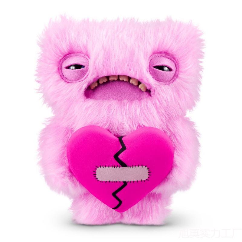 Valentine s Day Heart - Ugly Cute Monster Prank Plush Toy 20cm