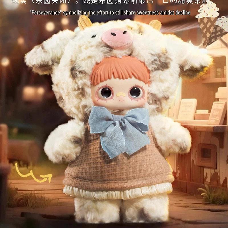Оригинальная Плюшевая Игрушка-Сюрприз Meimei 400% 'Райские Руины' - Модный Милый Орнамент Подарок