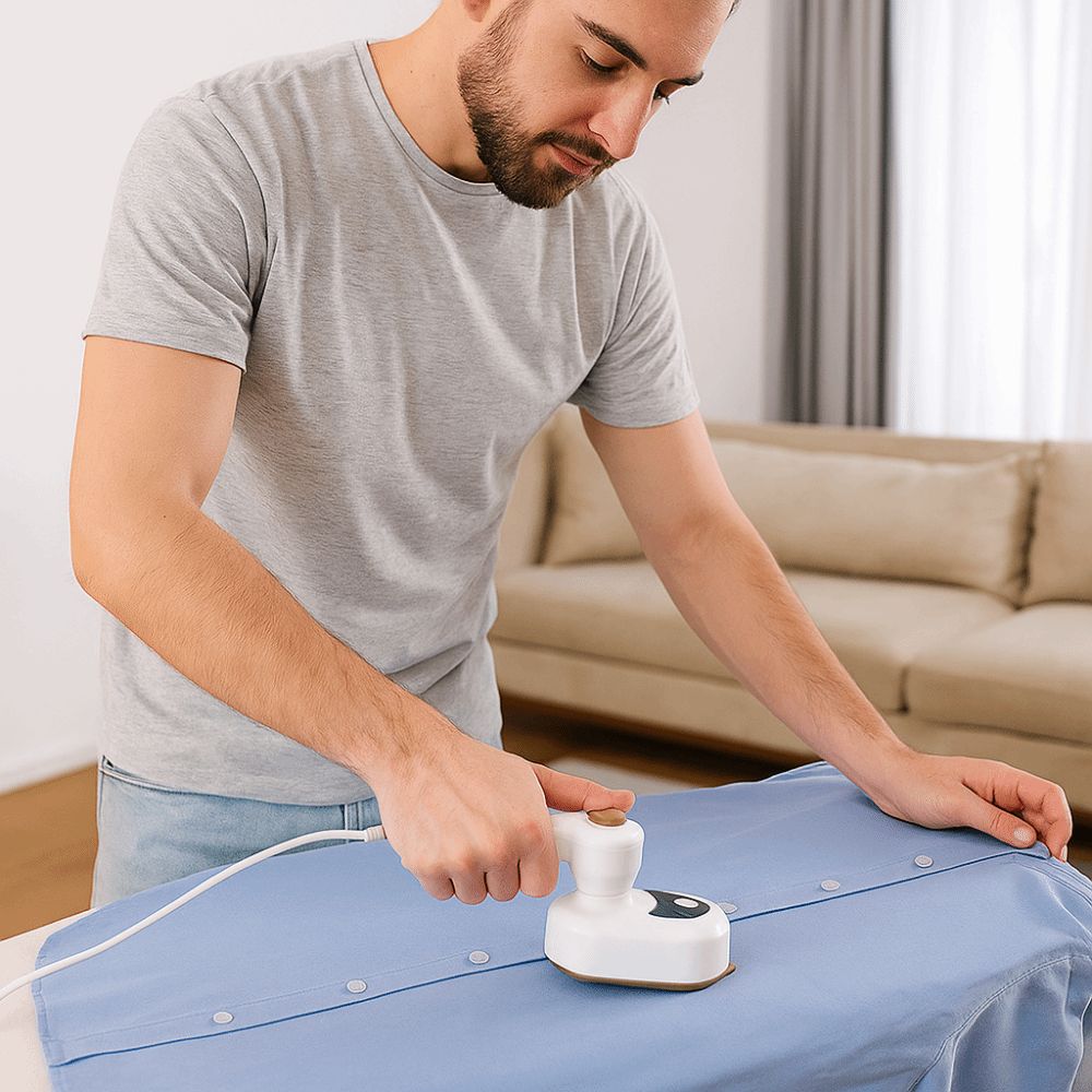 Dual-purpose Handheld Clothing Plate Iron Spray Garment Steamer Mini Ironing Machine  Travel