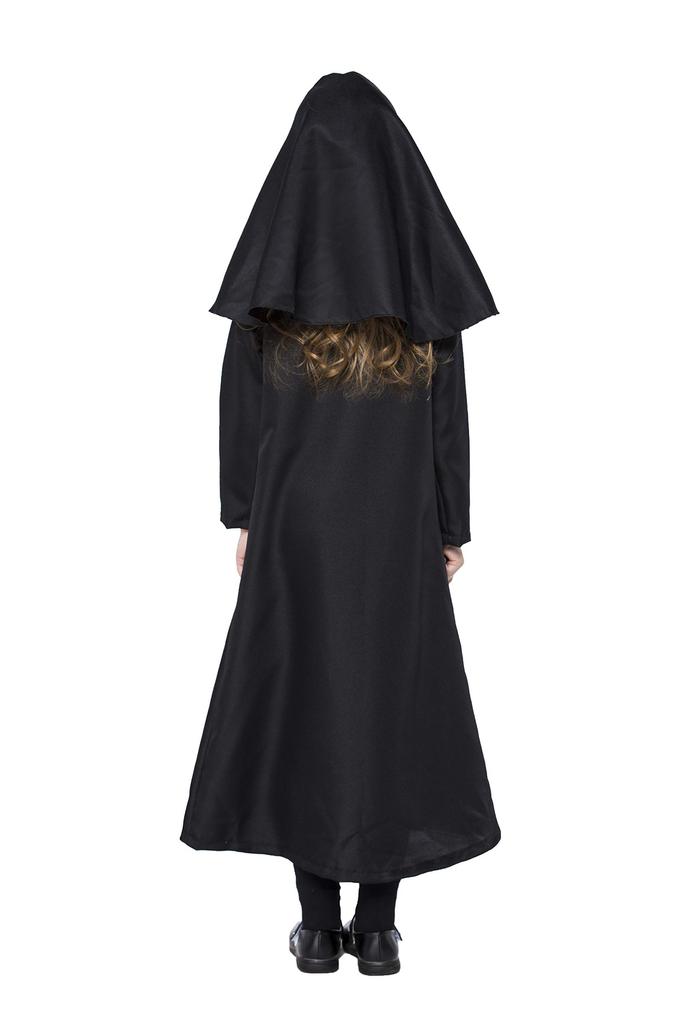 JUNDOMECY Halloween Cosplay Costumes for Church Costumes for School Cultural Halloween Girls, Sister, Nun, Saint, Monk, Pastor, Missionary, Maria,