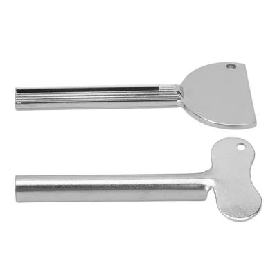 2 Stück Zahnpasta-Tubenquetscher spart Paste Rollen Edelstahl Zahnpasta-Quetscher Spender